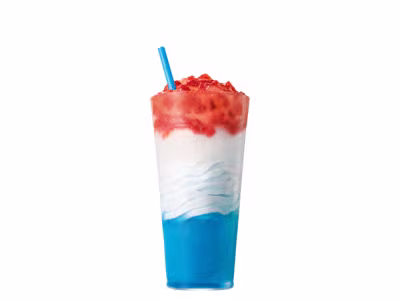 Red, White and Blue Slush Float