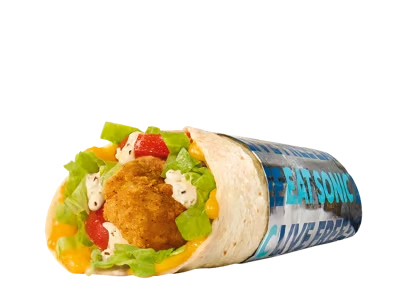 Garlic Parmesan Ranch Crispy Tender Wrap