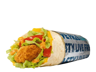 Cheesy Baja Crispy Tender Wrap