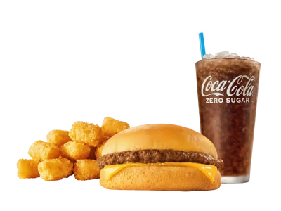 Plain SONIC® Cheeseburger Combo
