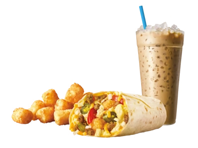 SuperSONIC® Breakfast Burrito Combo
